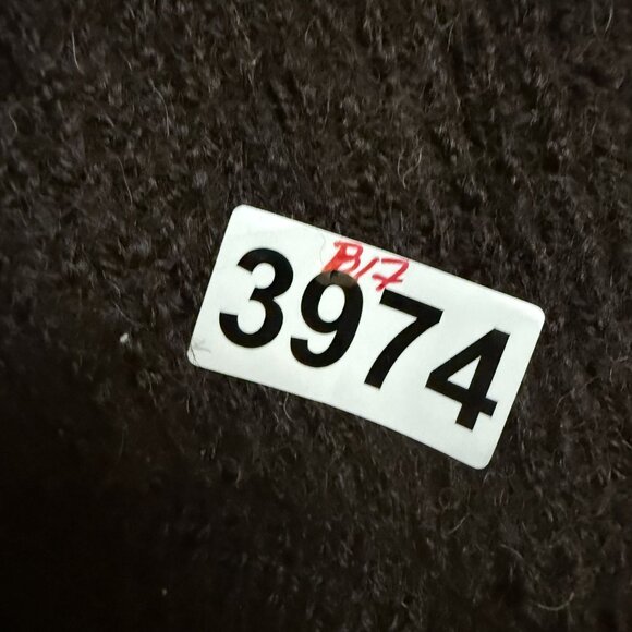 Amicale Women's Alpaca Scarf Shawl Brown Soft Ribbed Knit Travel - Picture 3 of 8